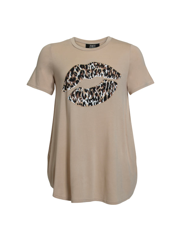 ZOEY MARIA T-SHIRT T-shirt 150 Sand