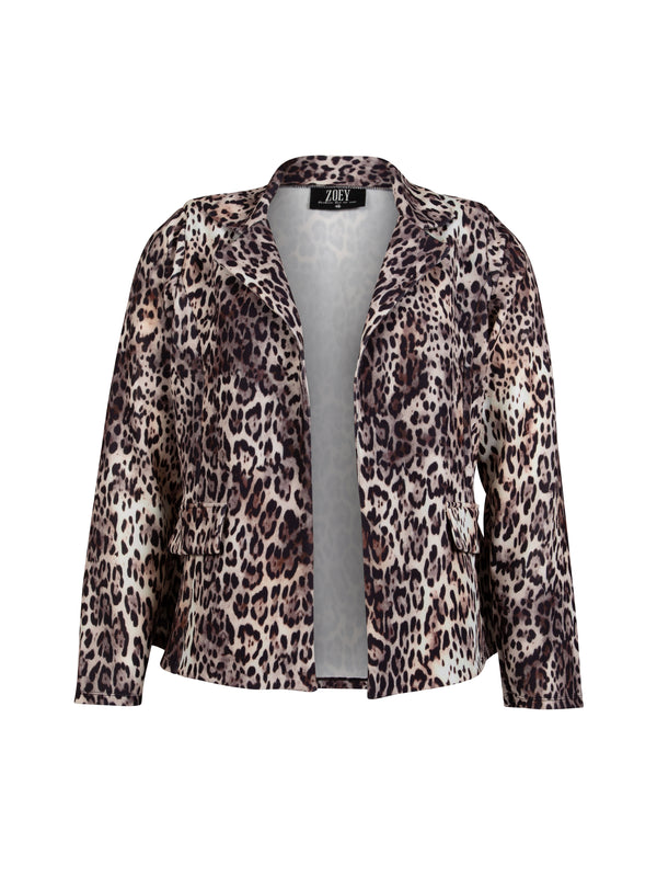 ZOEY 243-0935 Blazer 000 Leo print