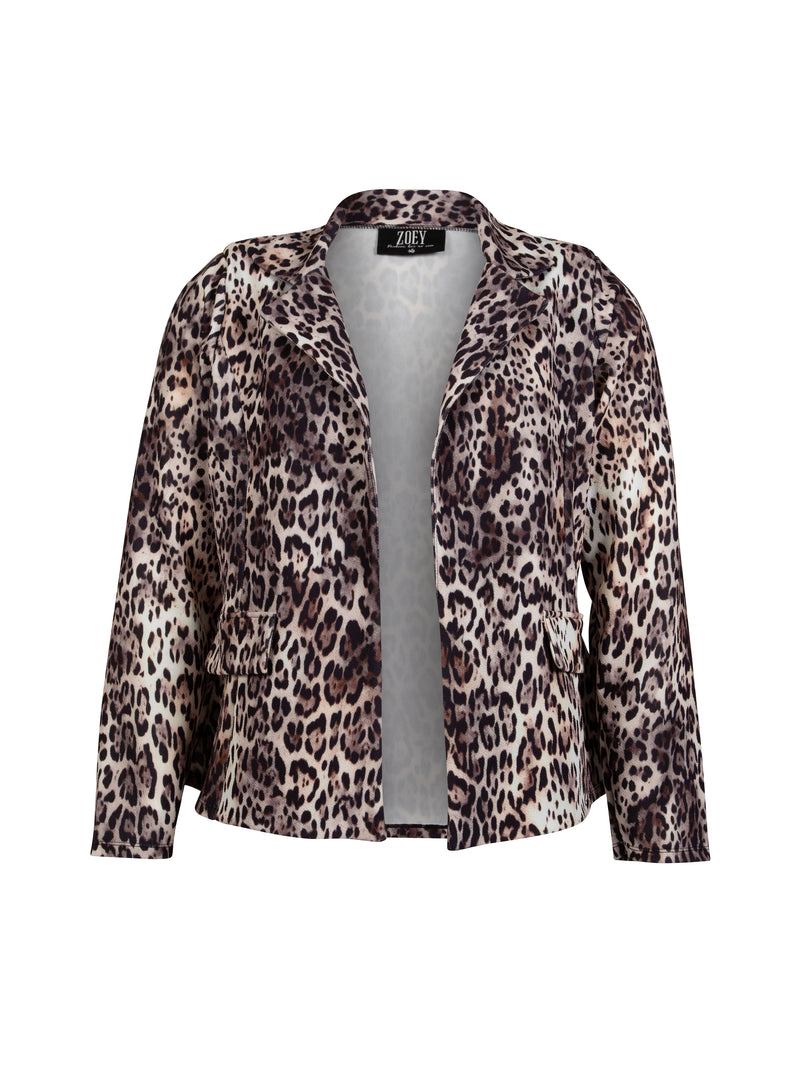 ZOEY 243-0935 Blazer 000 Leo print