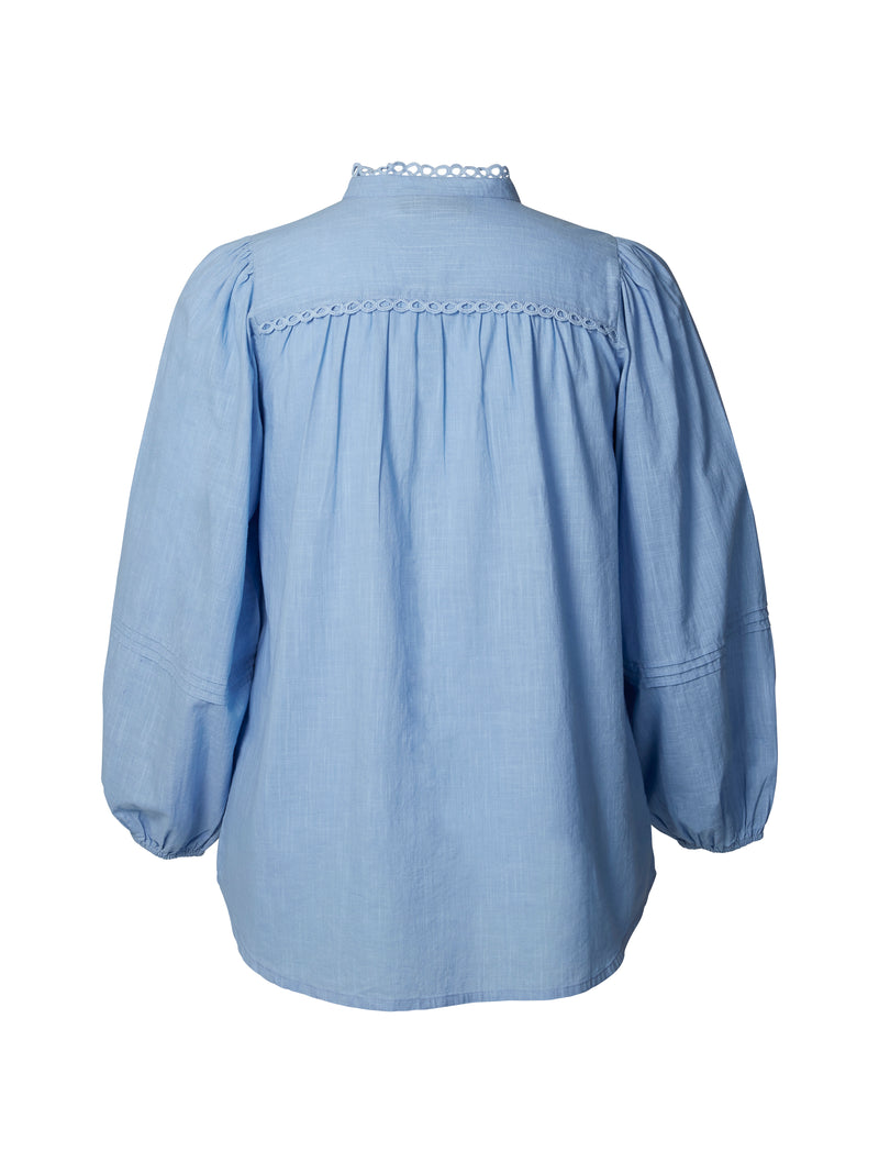 ZOEY 243-1147 Skjorter 304 Sky Blue