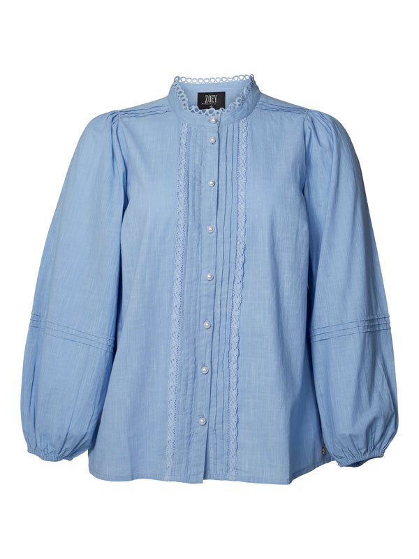 ZOEY 243-1147 Skjorter 304 Sky Blue