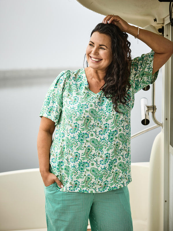 ZOEY ALI BLOUSE Bluser 303 Peppermint green mix