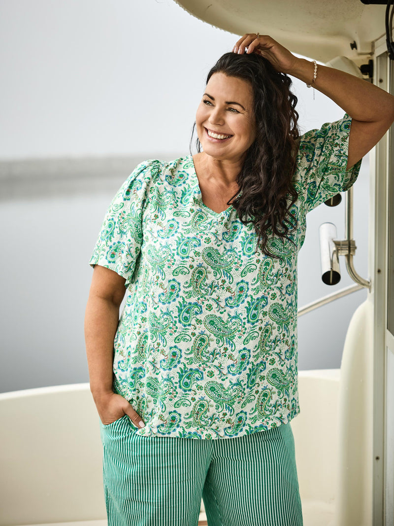 ZOEY ALI BLOUSE Bluser 303 Peppermint green mix
