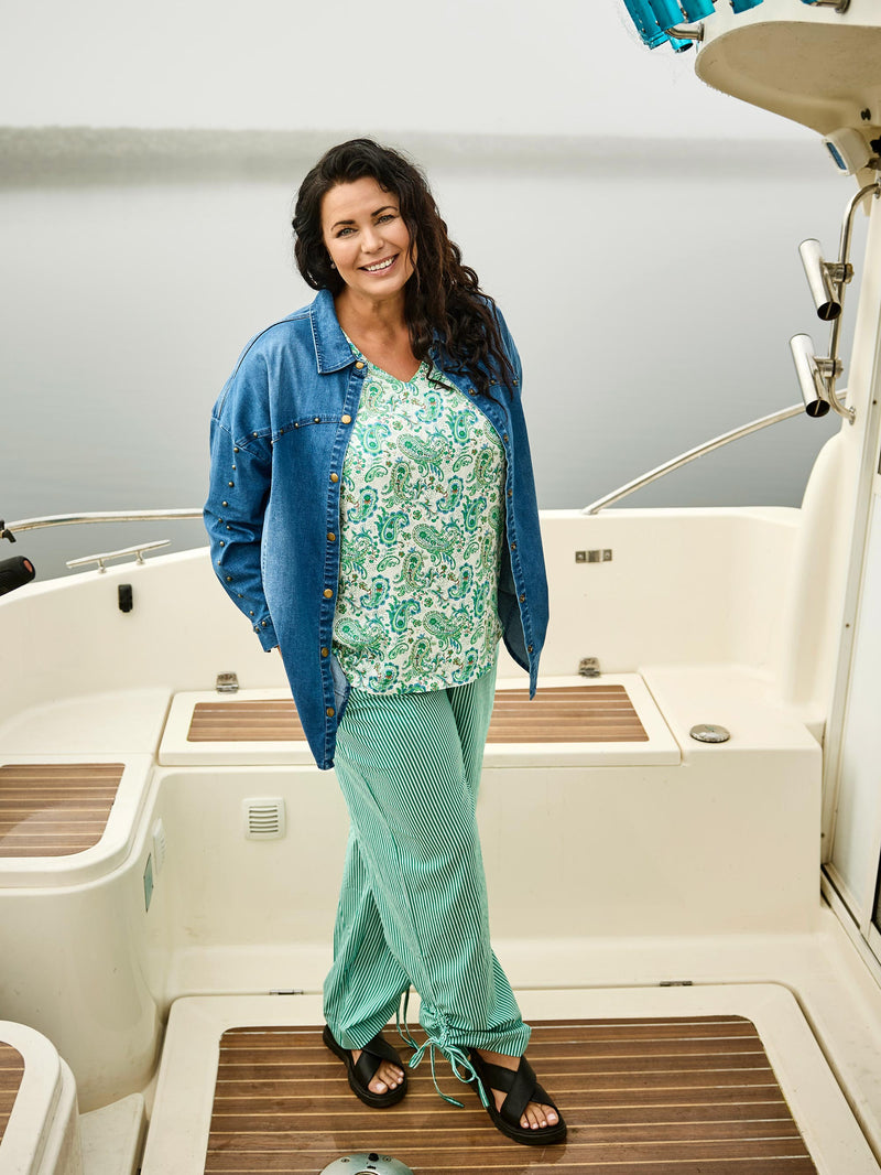 ZOEY ALI BLOUSE Bluser 303 Peppermint green mix