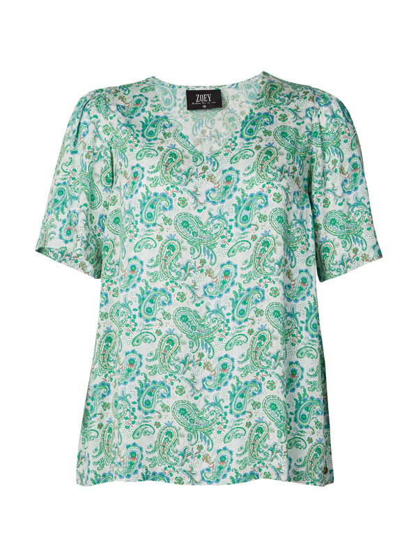 ZOEY ALI BLOUSE Bluser 303 Peppermint green mix