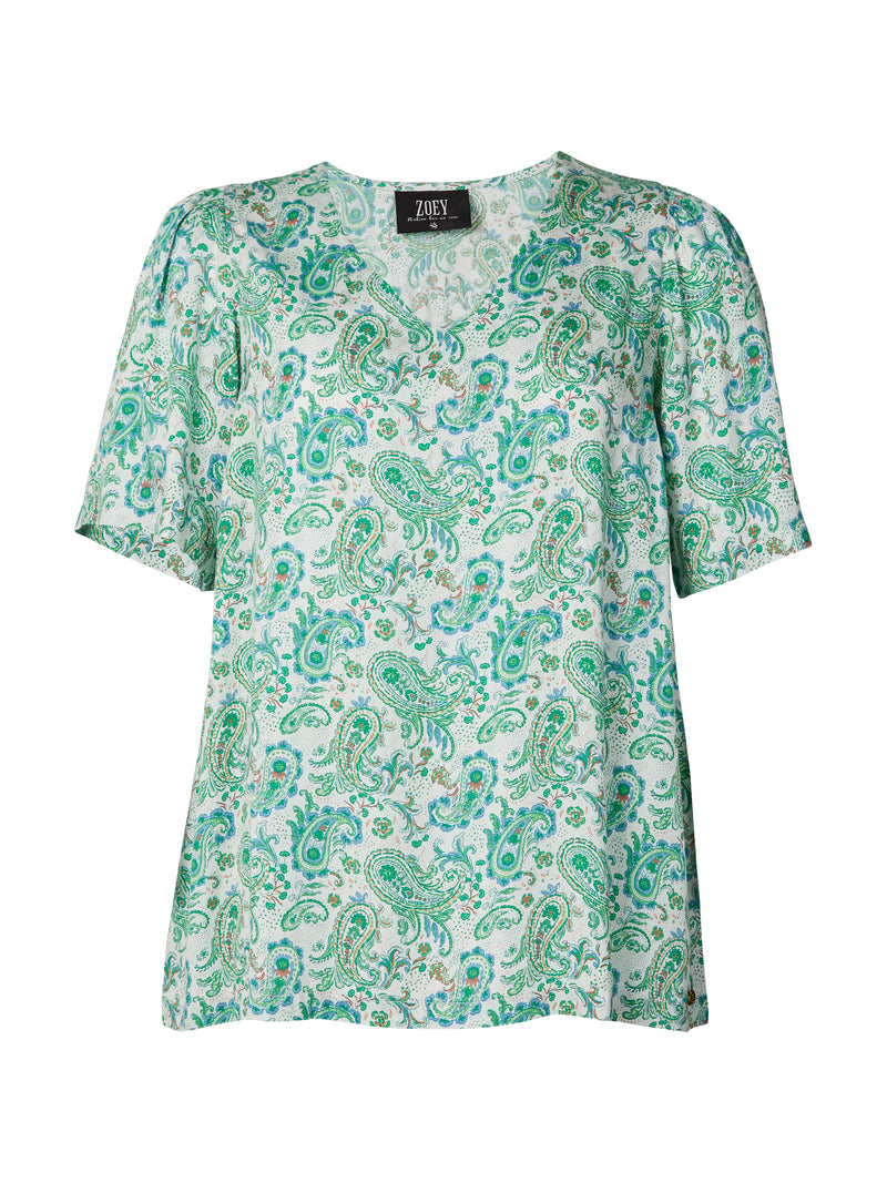 ZOEY ALI BLOUSE Bluser 303 Peppermint green mix