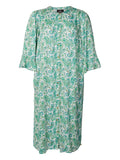 ALI DRESS - Peppermint green mix