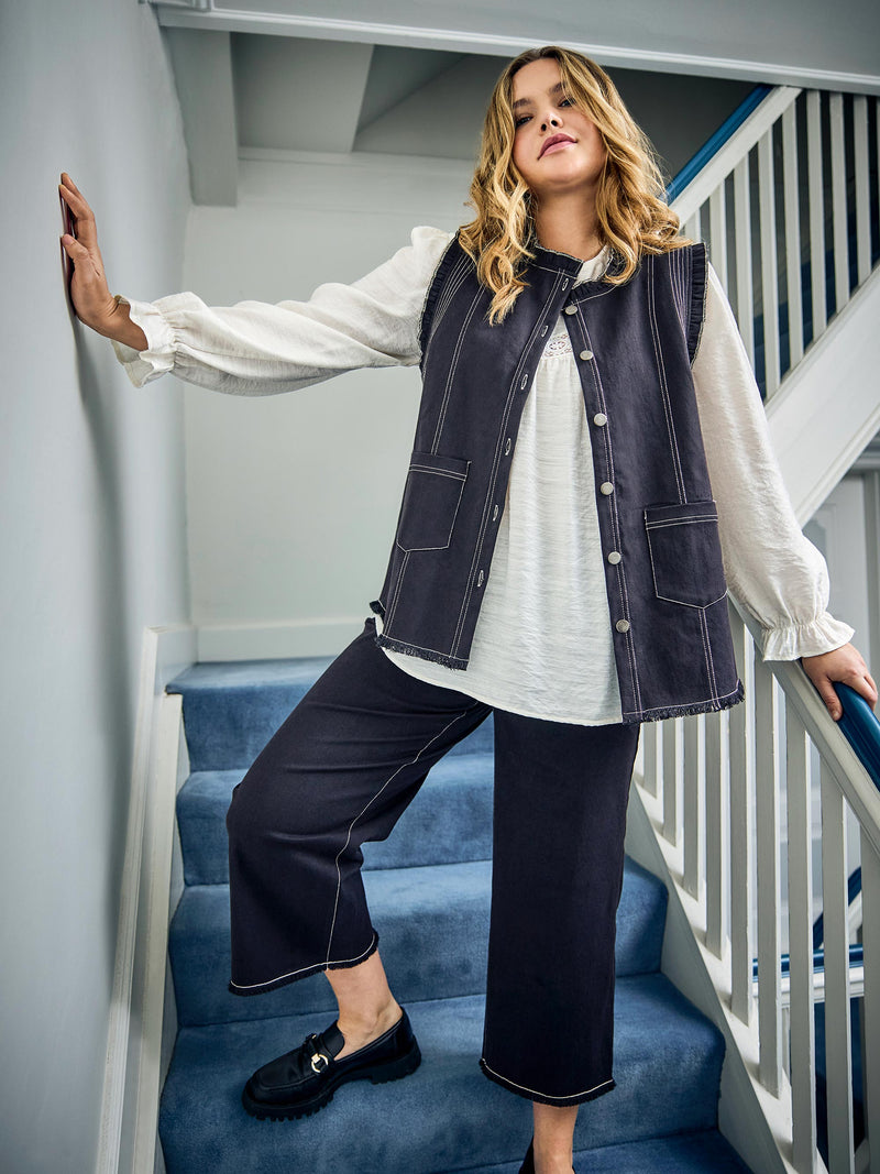 ZOEY AMY VEST Vest Sort