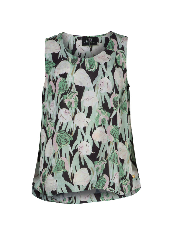 ZOEY ANDREA TOP Toppe & T-shirts 303 Peppermint green mix