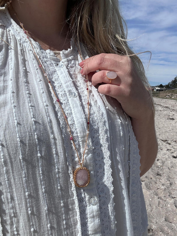 ZOEY ARY NECKLACE Jewelry 605 Rose