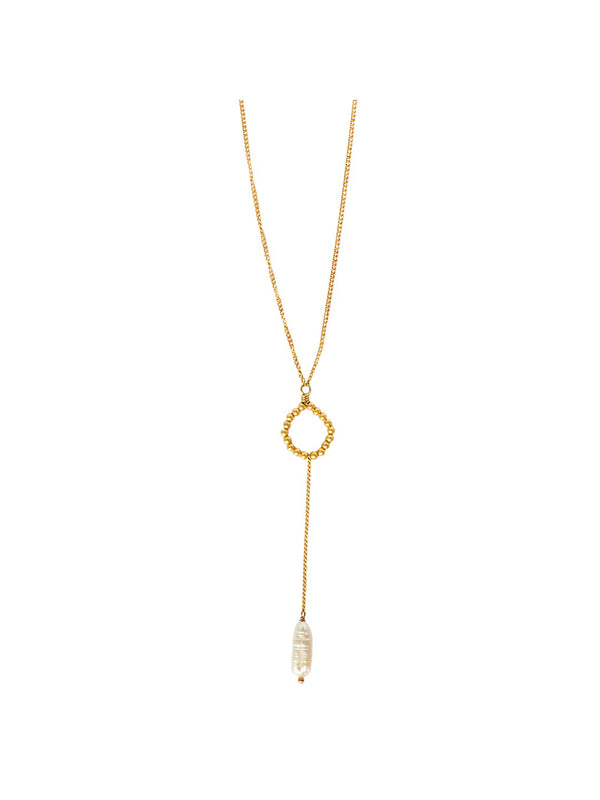 ZOEY BELLE NECKLACE Jewelry 011 Gold