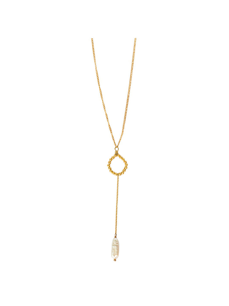 ZOEY BELLE NECKLACE Jewelry 011 Gold