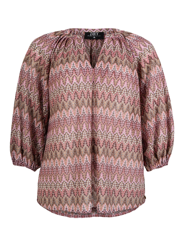 ZOEY BLAIR BLOUSE Bluser 088 Multicolour