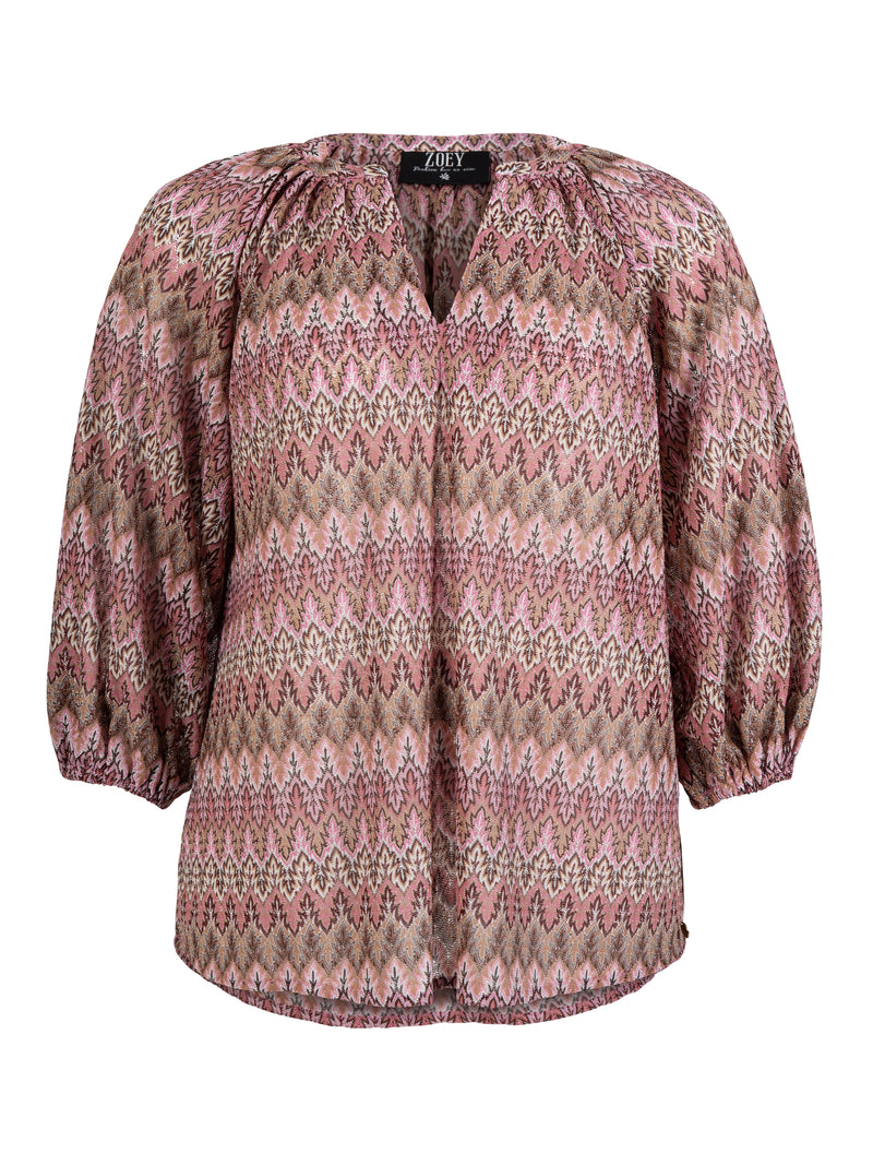 ZOEY BLAIR BLOUSE Bluser 088 Multicolour