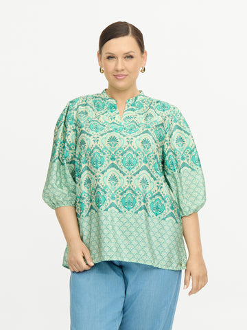 ZOEY BLISS BLOUSE Bluser 303 Peppermint green mix