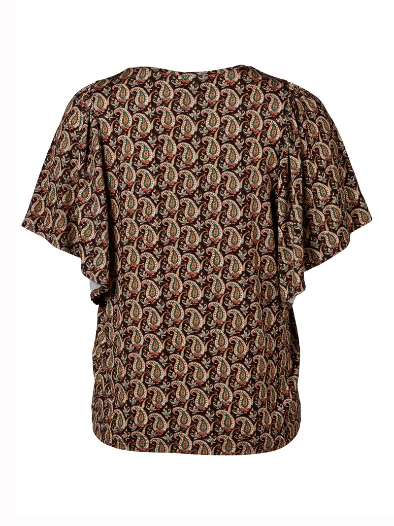 ZOEY BRIANA T-SHIRT T-shirt 296 Brown Mix
