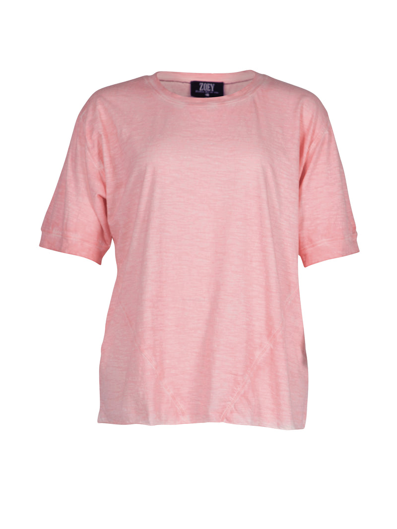 ZOEY BRIANNA T-SHIRT T-shirt 619 Flamingo Pink