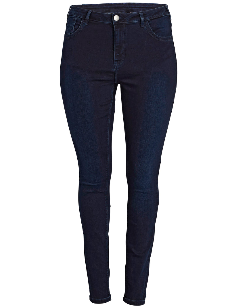 ZOEY CAMILLA JEANS MED KLASSISK VASK Jeans 482 Dark Denim