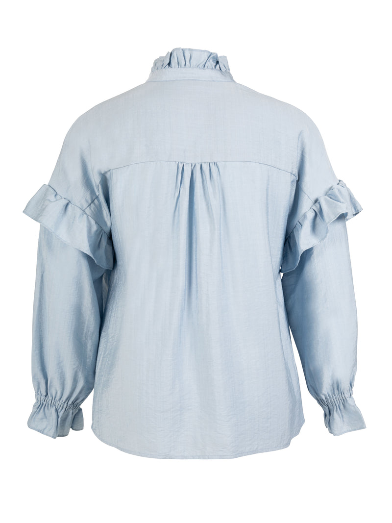 ZOEY CARLA BLOUSE Bluser 304 Sky Blue