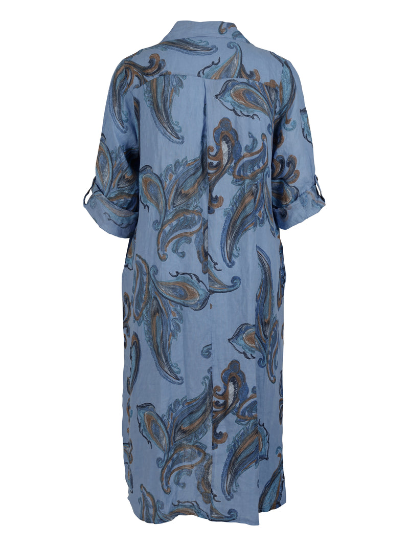 ZOEY CARY DRESS Kjoler 402 Blue mix