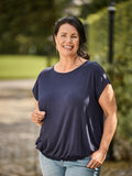 CHA T-SHIRT - Navy