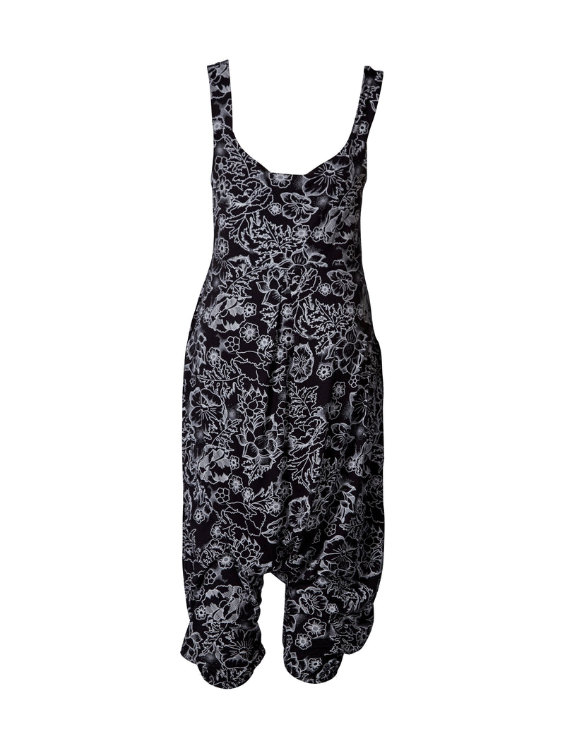 ZOEY CHI BUKSEDRAGT Jumpsuits 000 Black flowerprint