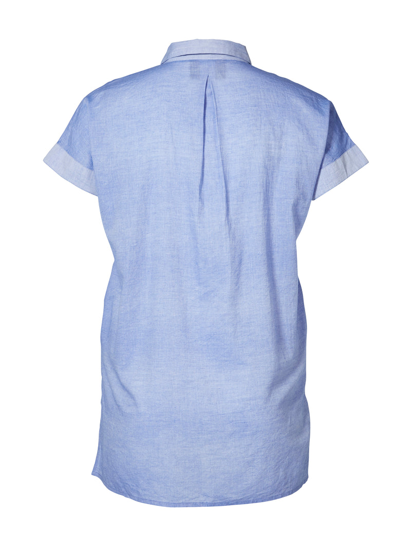 ZOEY CHRISTINE SHIRT Skjorter 483 Light Blue