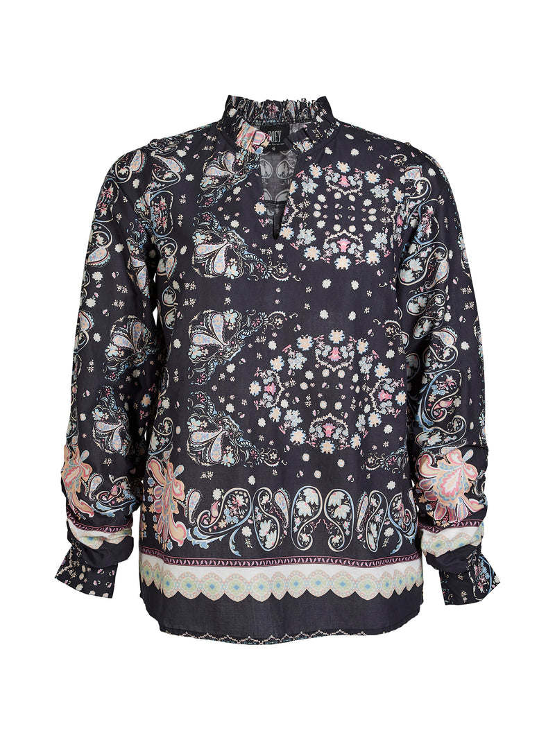 ZOEY CORA SHIRT Skjorter Sort