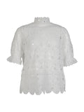 EDEN BLOUSE - Hvid