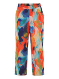 EIZA PANTS - Multi Coloured Graphic print