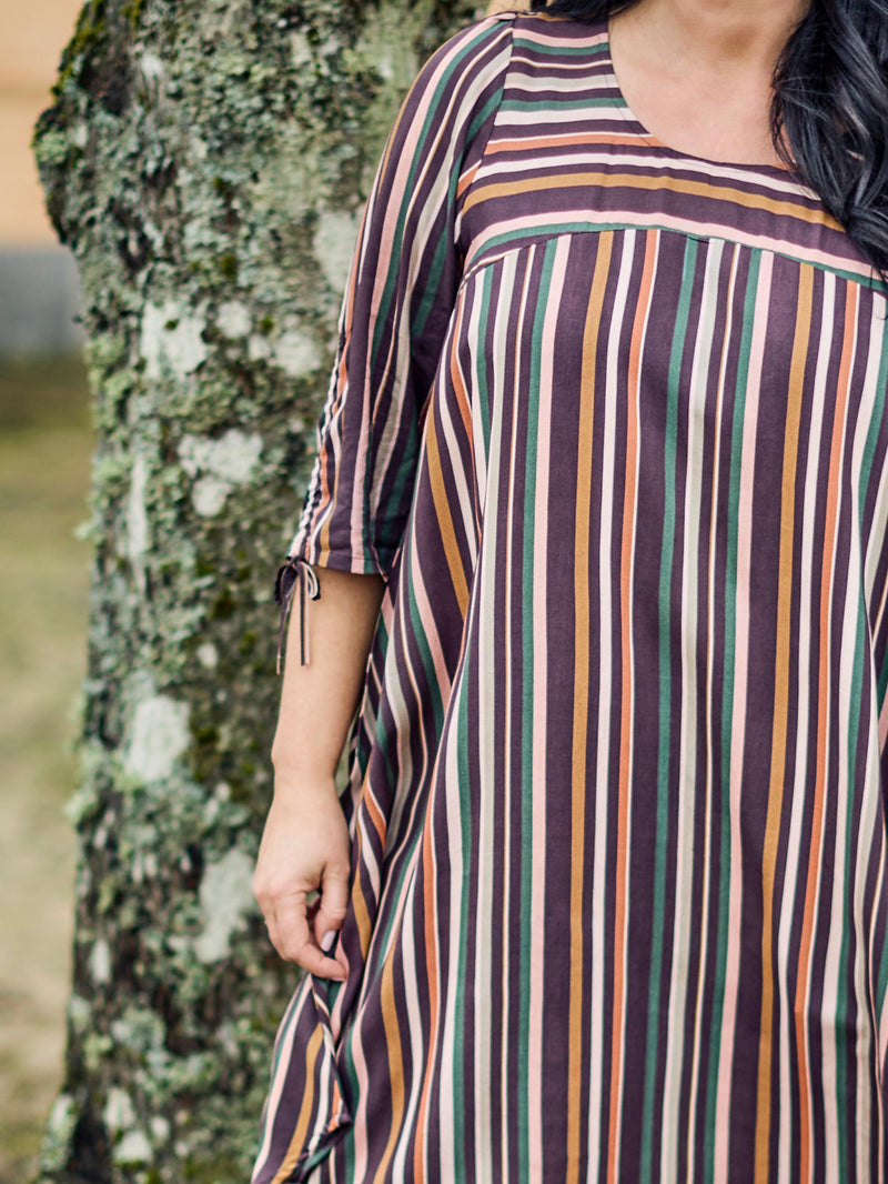 ZOEY ELLIE DRESS Kjoler 296 Brown Mix