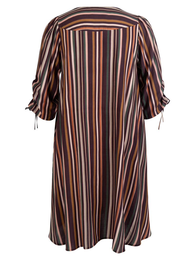 ZOEY ELLIE DRESS Kjoler 296 Brown Mix