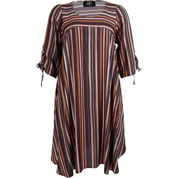 ZOEY ELLIE DRESS Kjoler 296 Brown Mix