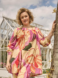 ELLIE TUNIC - Bright Pink Mix