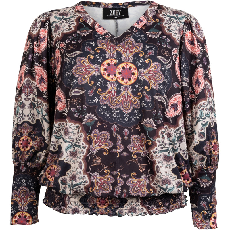 ZOEY EMMY T-SHIRT Bluser Sort mix