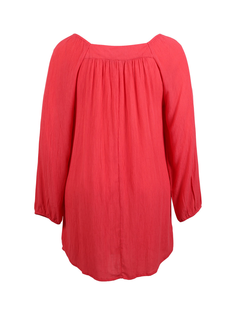 ZOEY ETTA BLOUSE Bluser 667 coral