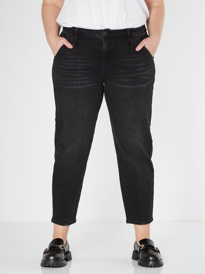 ZOEY FIA BAGGY JEANS Jeans 006 Black Denim