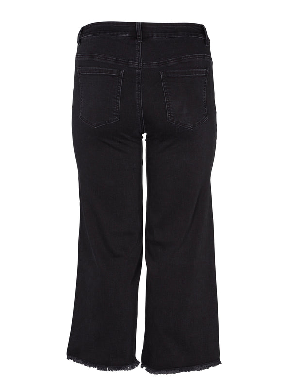 ZOEY FIA JEANS MED VIDE BEN Jeans Sort