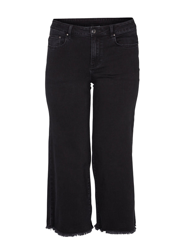 ZOEY FIA JEANS MED VIDE BEN Jeans Sort