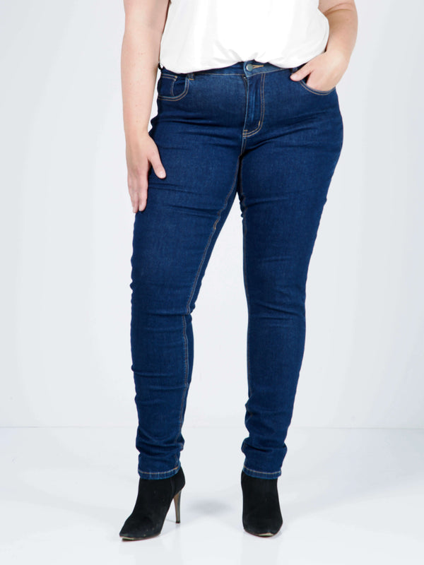 ZOEY FIA LONG JEANS Jeans 482 Dark Denim