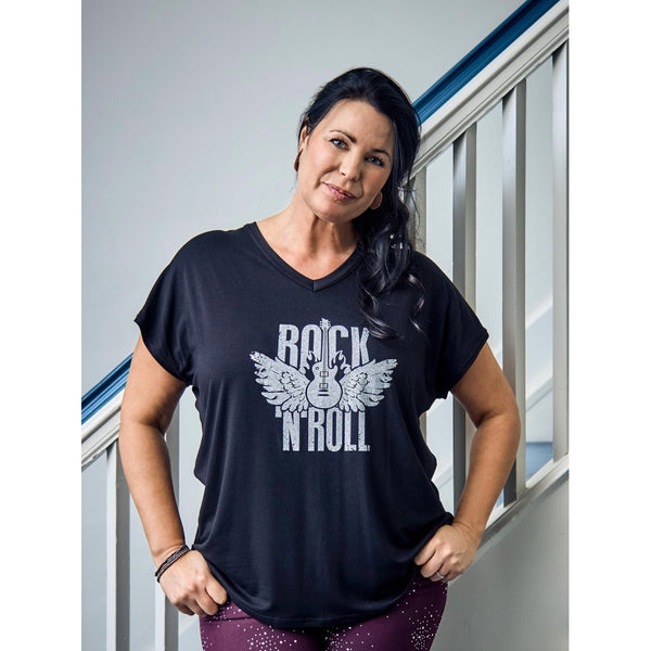 ZOEY GINA T-SHIRT T-shirt Sort