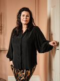 GLORIA BLOUSE - Sort