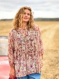 GWEN BLOUSE - Bright red