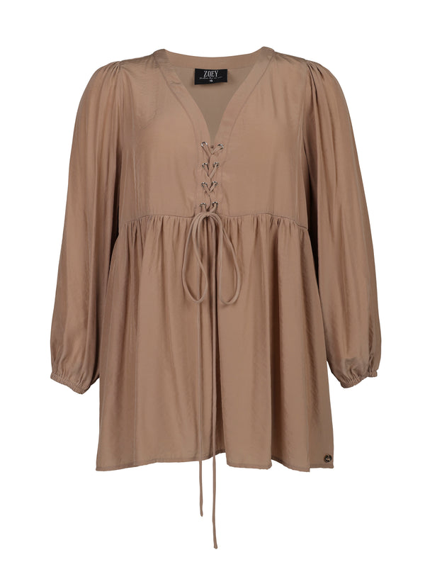 ZOEY ISABEL TUNIC Tunic 219 Trench Camel