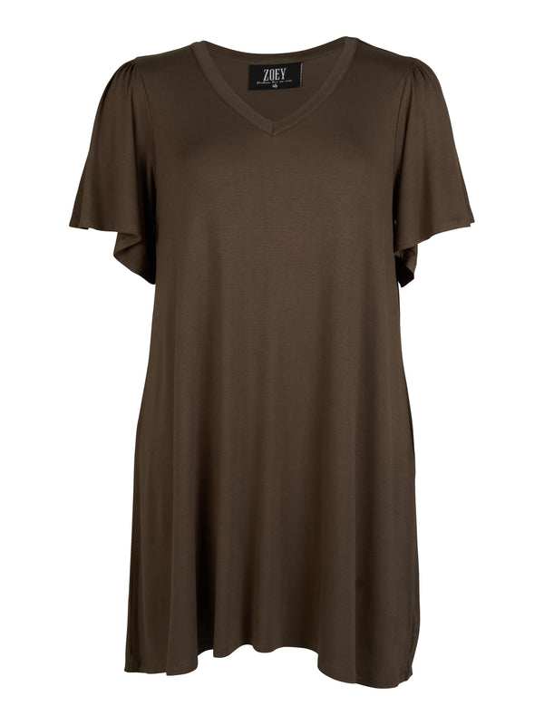 ZOEY ISLA TUNIC Tunic Army