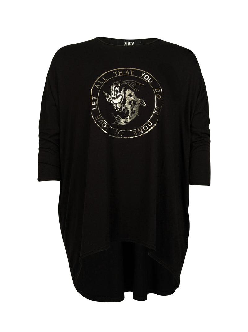 ZOEY JADE BLOUSE Bluser Sort