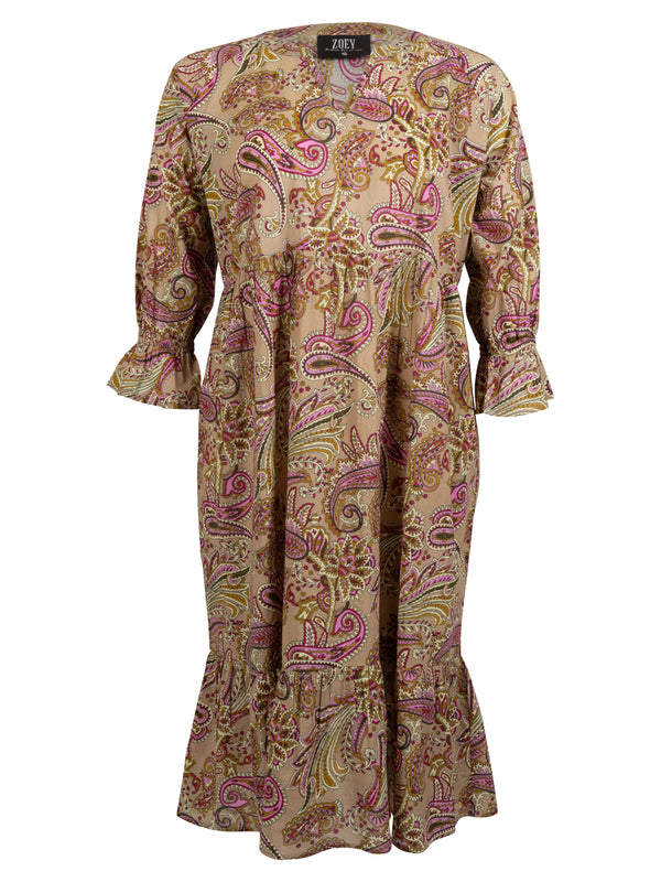 ZOEY JANE DRESS Kjoler 637 Bright Pink Mix