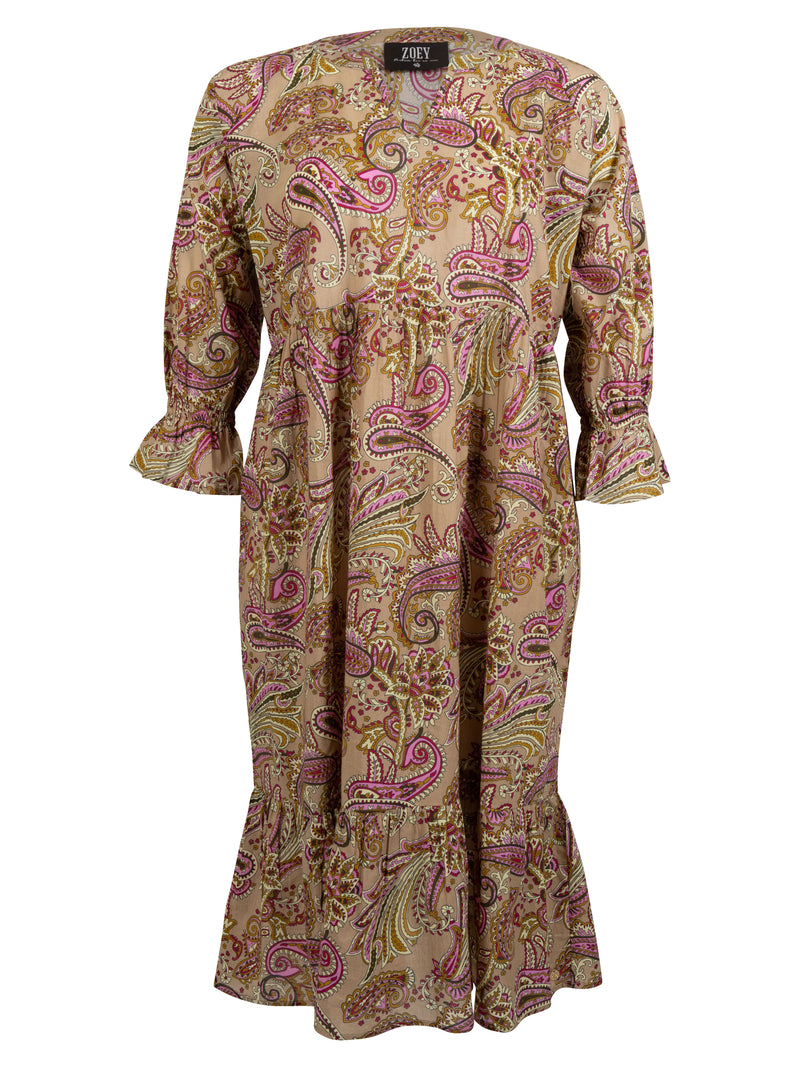 ZOEY JANE DRESS Kjoler 637 Bright Pink Mix