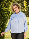 JILL SHIRT - Ice Blue Mix