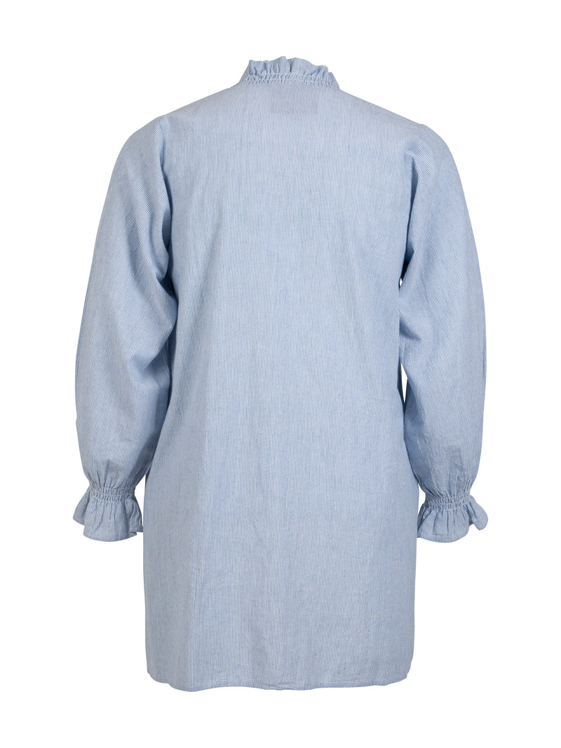 ZOEY JUNO SHIRT Skjorter 467 Blue Stripe